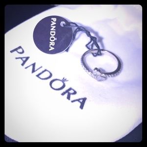 .925 Double Hearts Pandora Ring